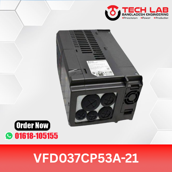Delta VFD037CP53A-21 (3.7 kW / 5 HP) – CP2000 Series AC Drive