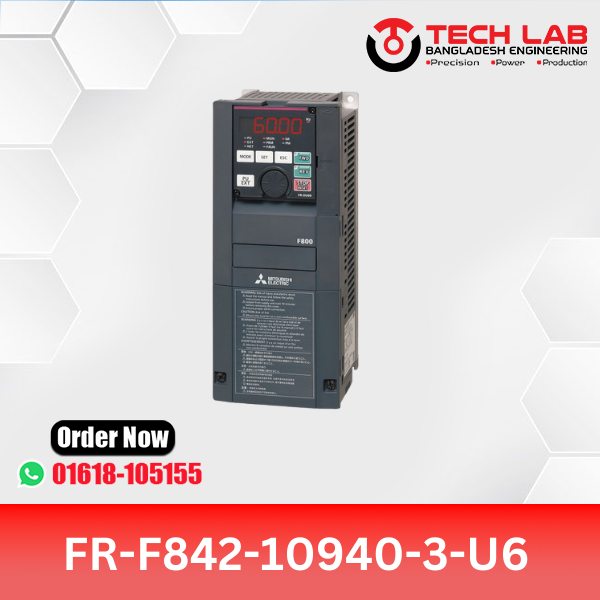 Mitsubishi VFD FR-F842-10940-3-U6 (560 kW / heavy duty) – FR-F800 / F800E Series