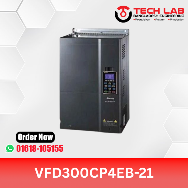 Delta VFD300CP4EB-21 (30 kW / 40 HP) – CP2000 Series AC Drive