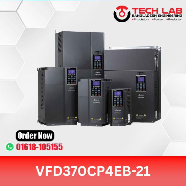 Delta VFD370CP4EB-21 (37 kW / 50 HP) – CP2000 Series AC Drive