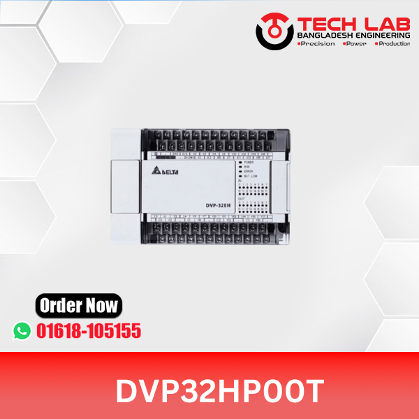 Delta DVP32HP00T – EH3 Series I/O & Extension Module (16 DI + 16 DO Transistor)