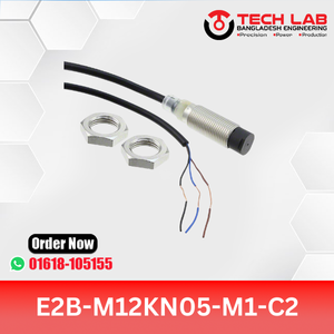 OMRON E2B-M12KN05-M1-C2 Inductive Proximity Sensor – 5 mm, NPN NC, M12 Connector, IP67